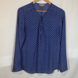 Smart set Blue Patterned women’s  Shirt